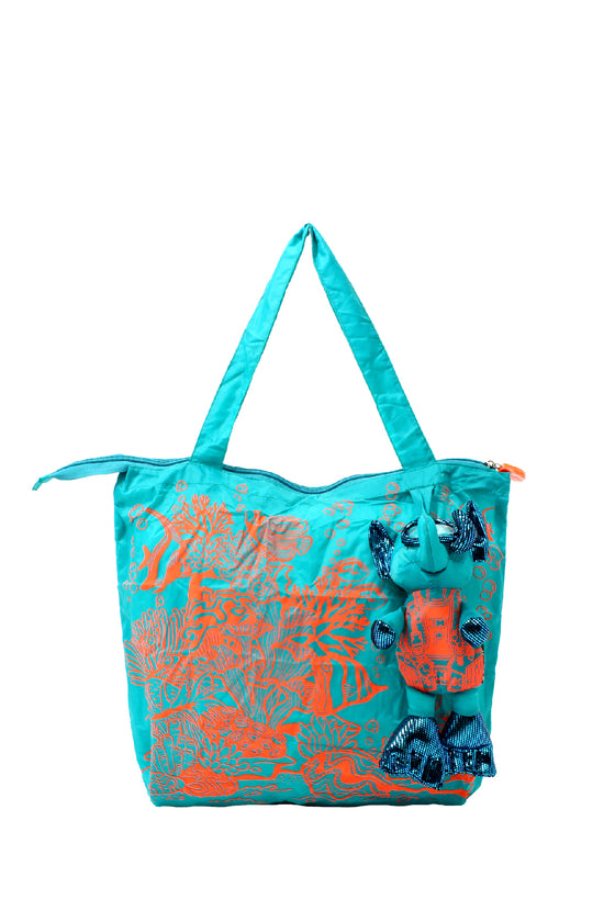 ELEPH DIVING CORAL M -  : ฺTurquoise/Orange