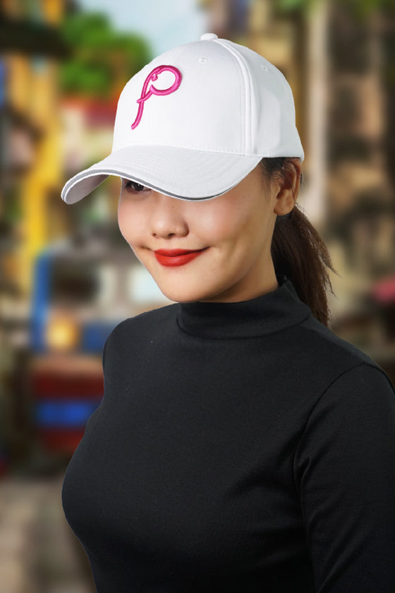 ELEPH CAP LOGO - White / Pink