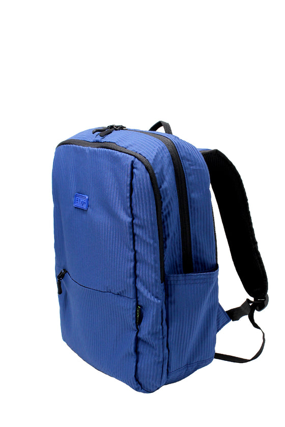 ELEPH OTTO PLEAT BACKPACK : Navy