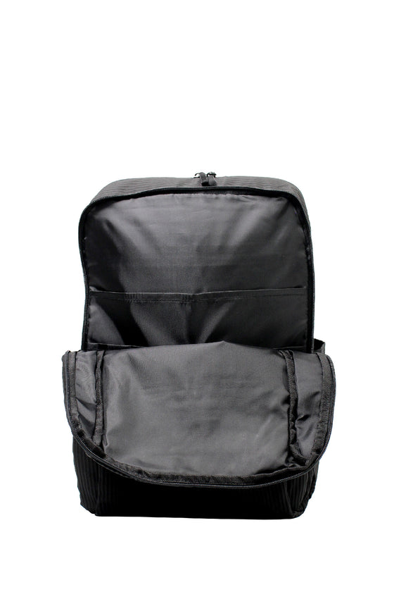 ELEPH OTTO PLEAT BACKPACK : Black