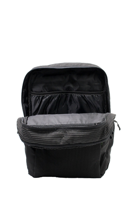 ELEPH OTTO PLEAT BACKPACK : Black