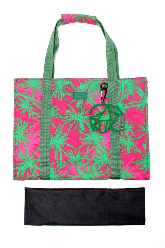 ELEPH NEILA TOTE L MAPRAOW - Pink/Green