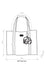 ELEPH NEILA TOTE L MAPRAOW - Black/White