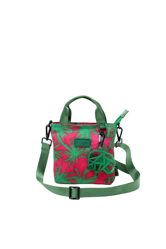 ELEPH NEILA CROSSBODY MAPRAOW - Pink/Green